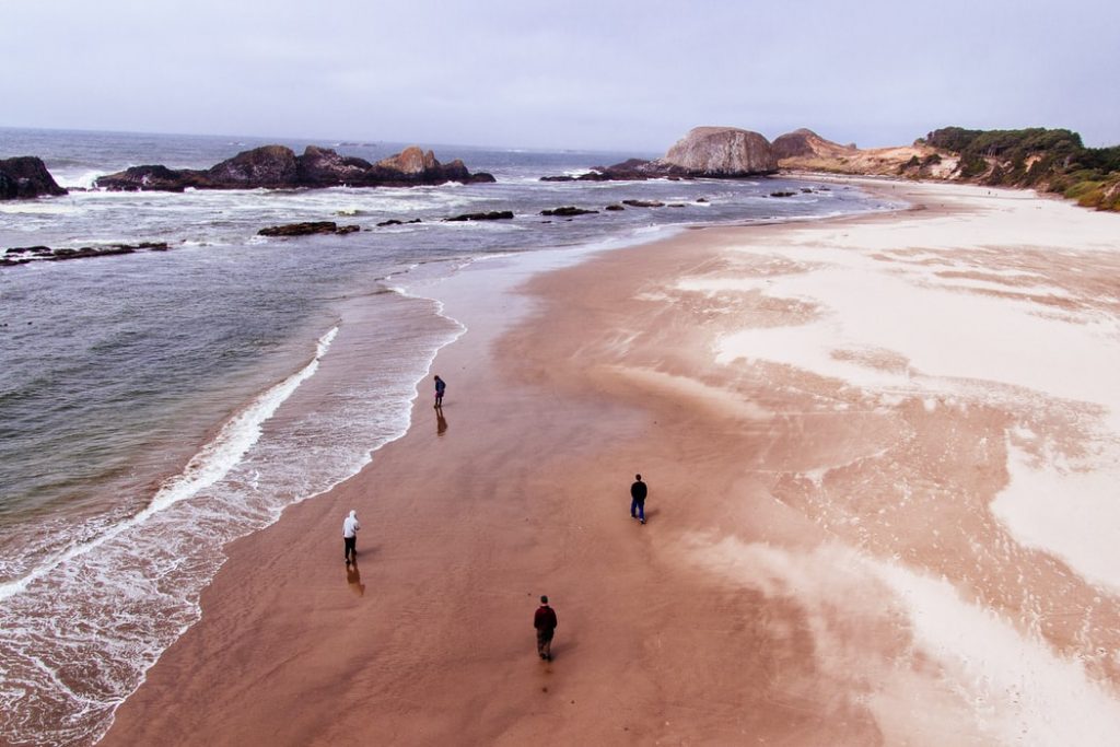 walk on the beach